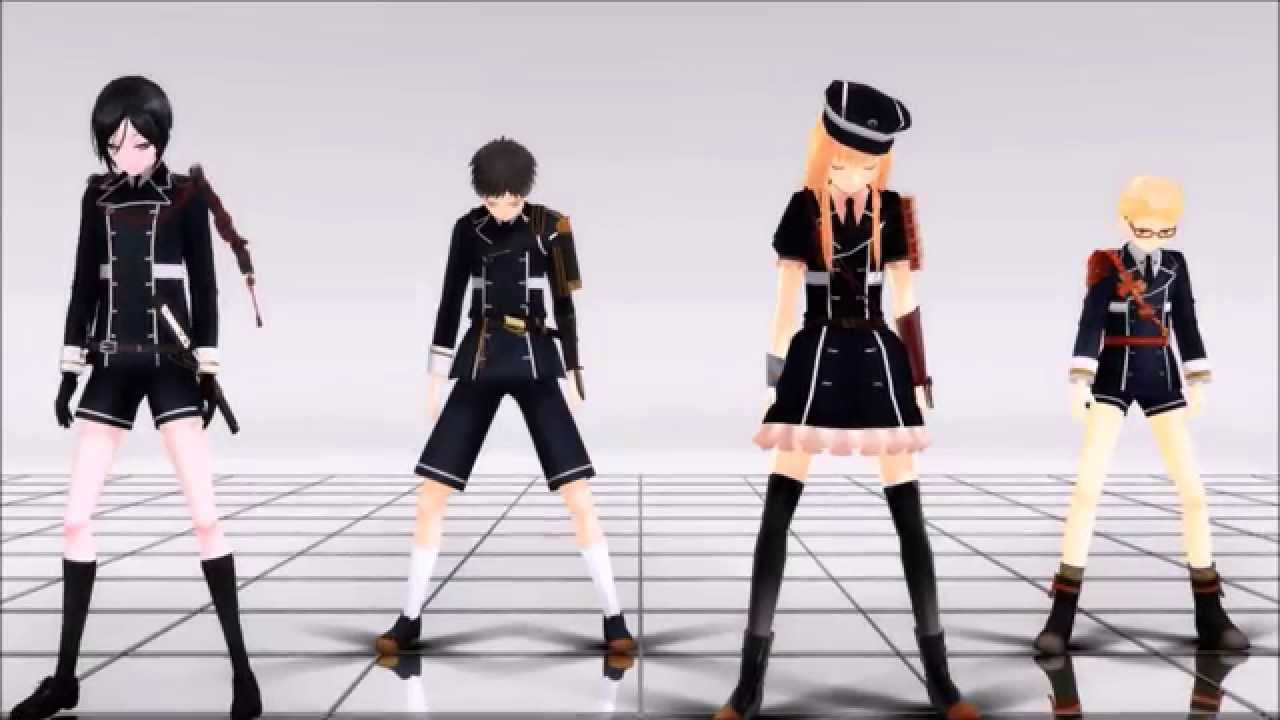 【MMD刀剣乱舞】Sweet Devil ( colate remix )