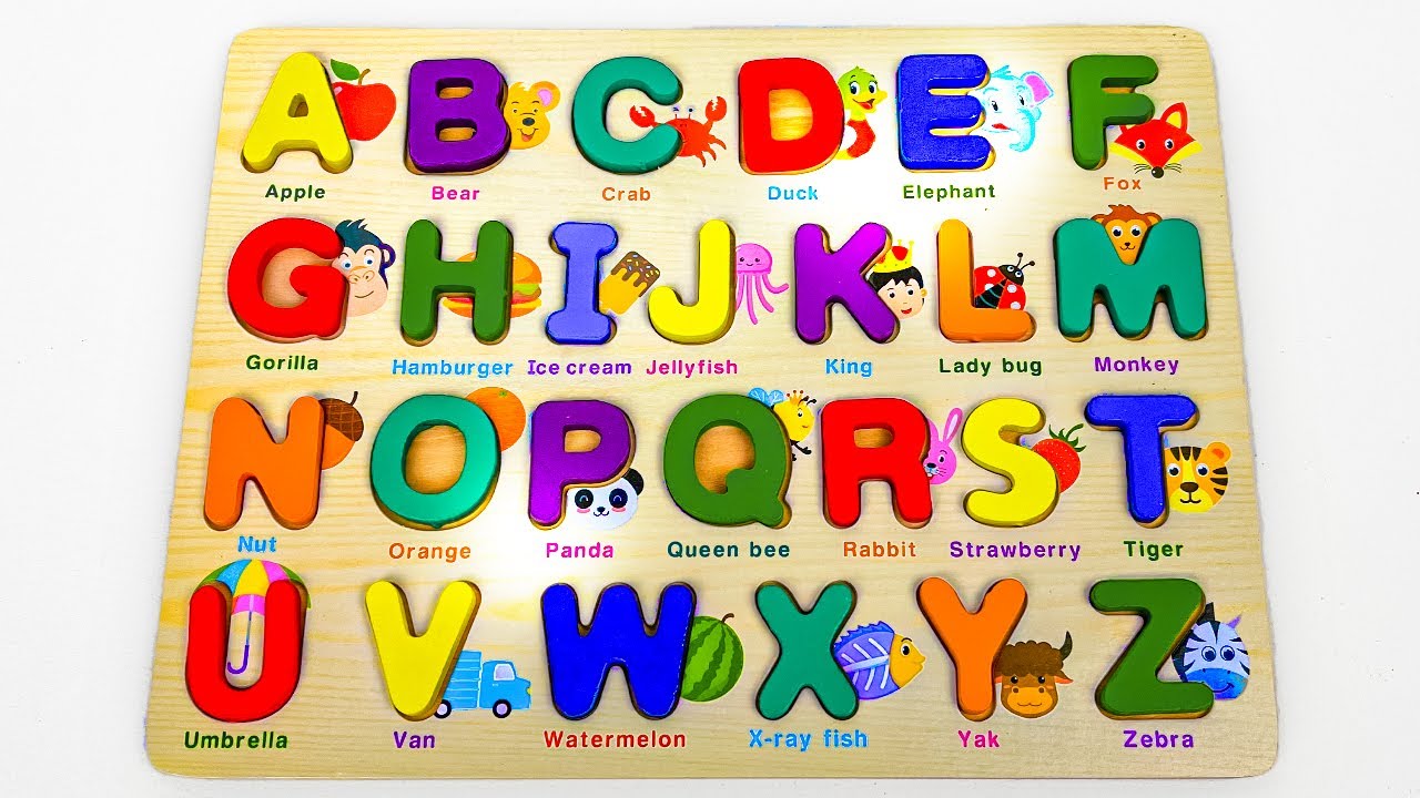 Best Learn ABC Puzzle | Preschool Toddler Learning Toy Video