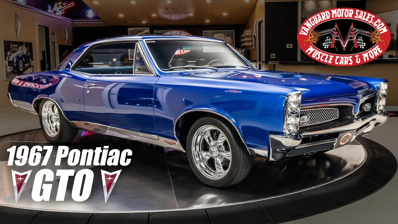 1967 Pontiac GTO Restomod For Sale Vanguard Motor Sales #0146