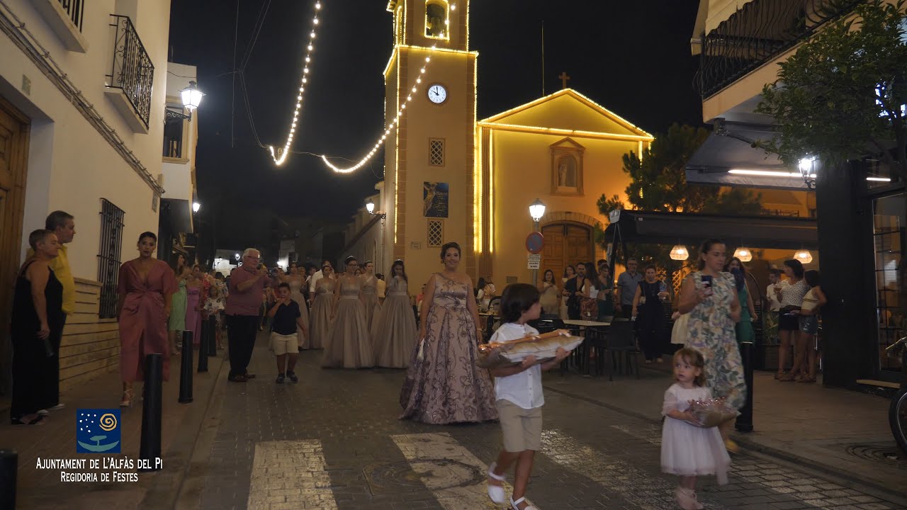 Recogida Reinas y Damas Coronación 4k #lAlfàs 2022