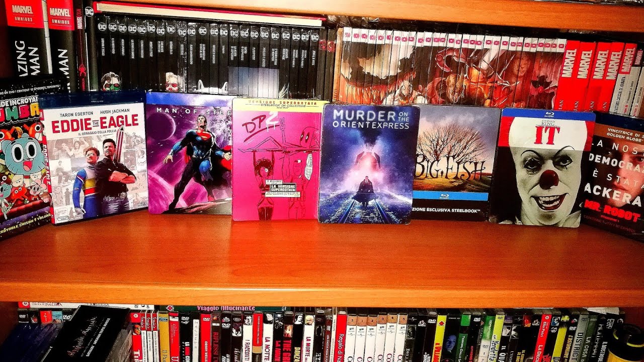 AGGIORNAMENTO COLLEZIONE BLU-RAY e DVD - NOVEMBRE 2018