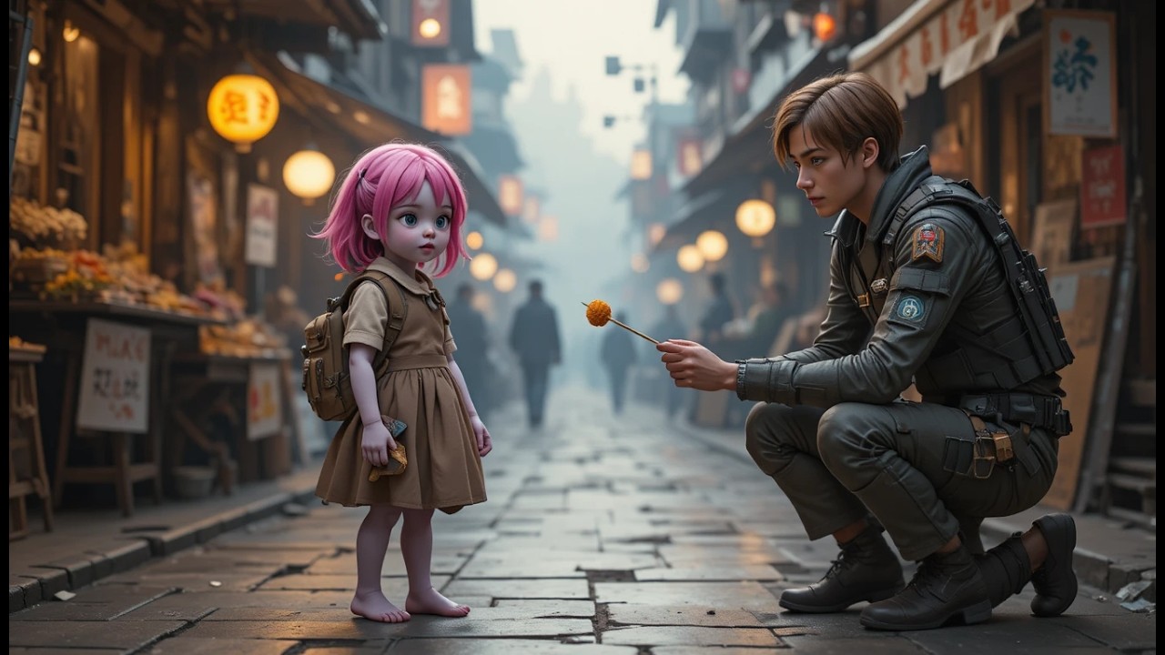 She Tried to Sell a Toy for Food—Until a Human Purchased It Just to Feed the Alien Girl Sci-Fi | HFY