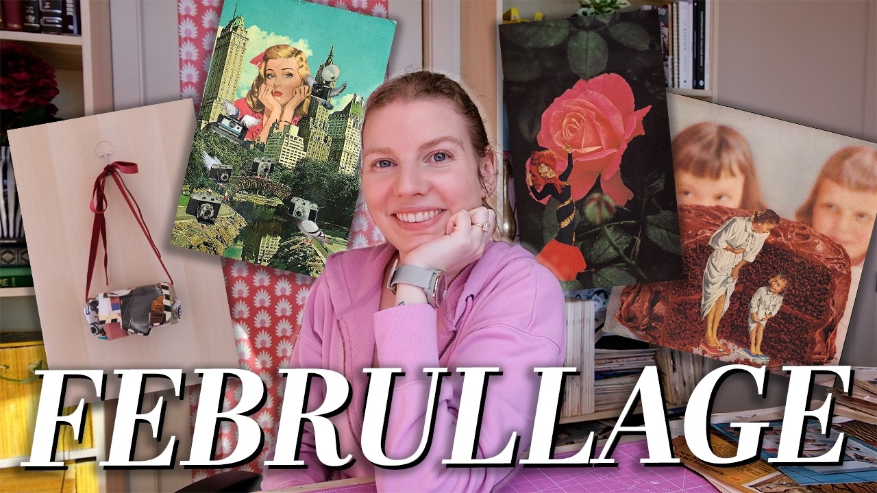 Collaging Beyond Paper: Using 3D and Digital Techniques to Accomplish a Month Long Art Challenge