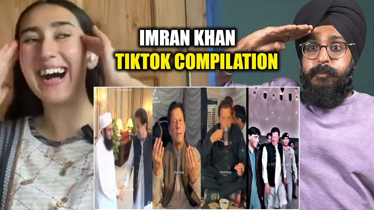 Indian Reaction to IMRAN KHAN TIKTOKS Part 13 | PTI| Raula Pao