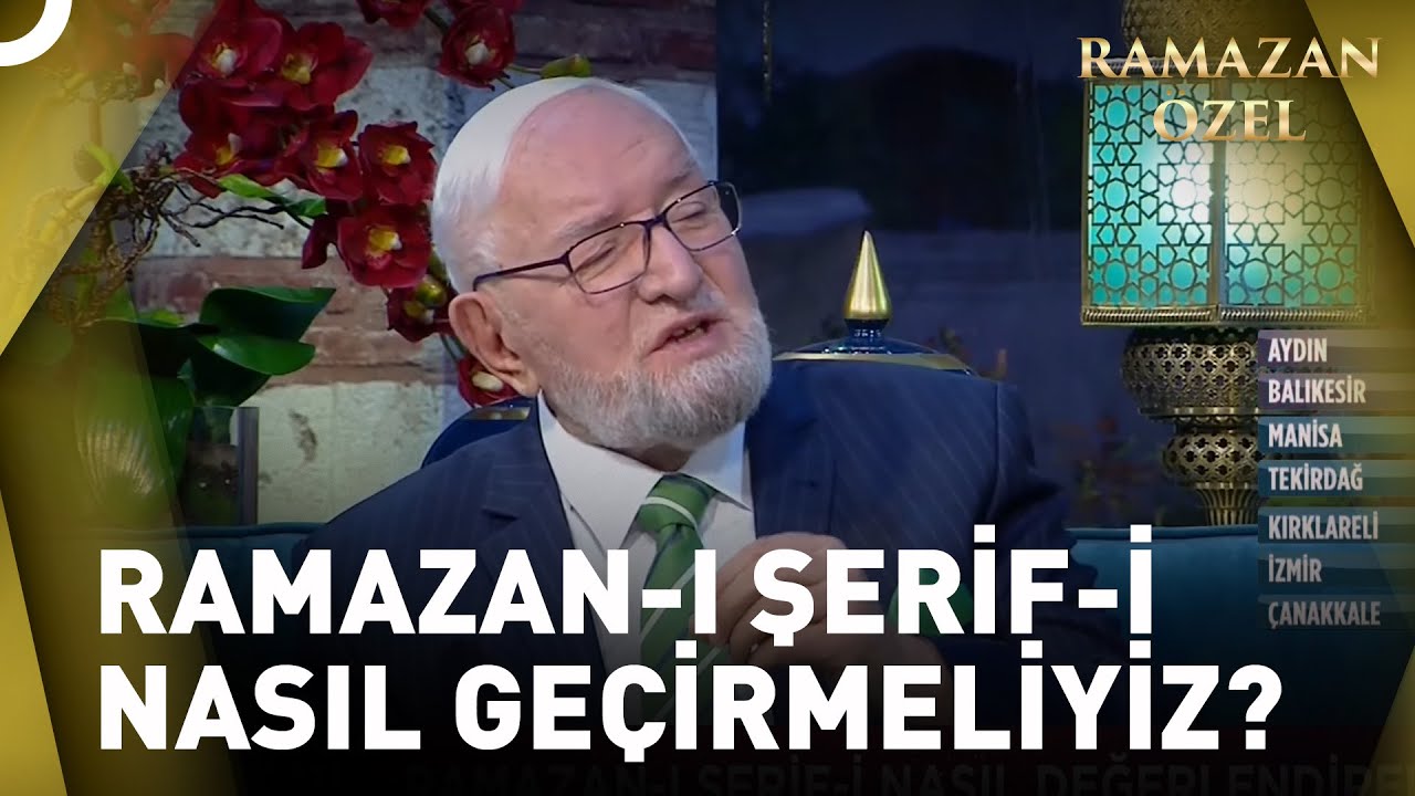 Ramazan-ı Şerifte Hangi İbadetleri Yapmak Daha Makbuldür? | Necmettin Nursaçan'la İftar Saati