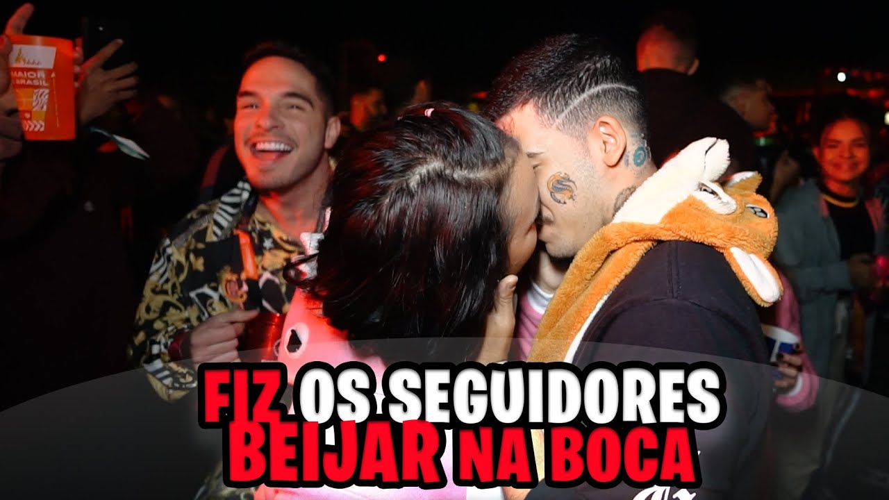 FIZ TODOS MEUS SEGUIDORES BEIJAR NA FESTA UNIVERSITÁRIA - CIA 2023