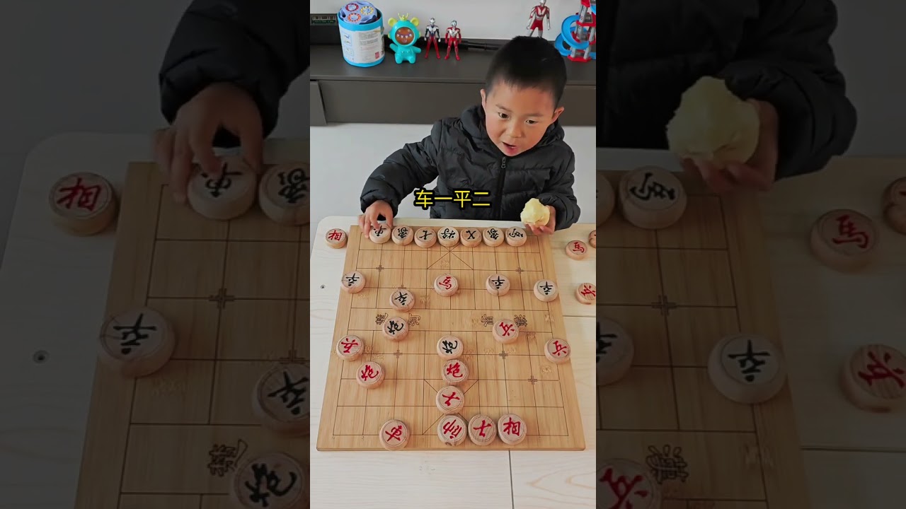 丟雙車大逆風，絕地反殺，棄炮入局，單馬擒王#中國象棋 #象棋 #小神童 #象棋絕殺 #親子游戲