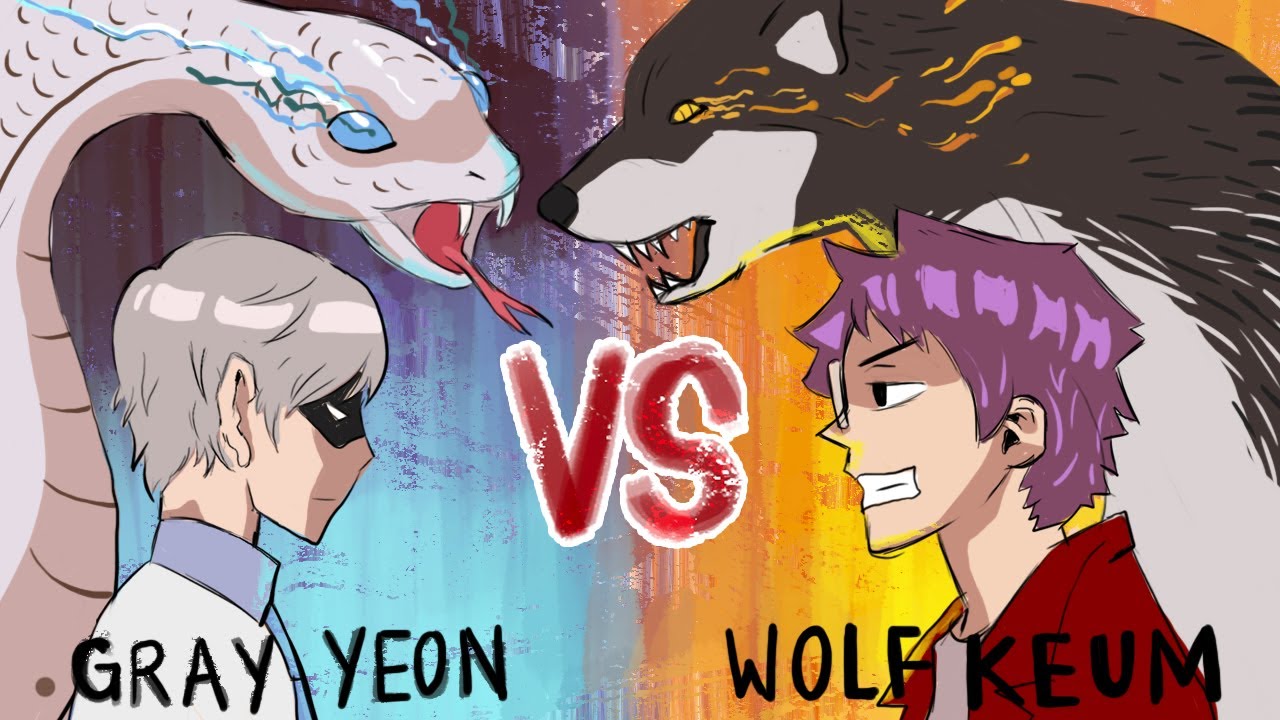 Webtoon Weak Hero: Gray Yeon VS Wolf Keum 