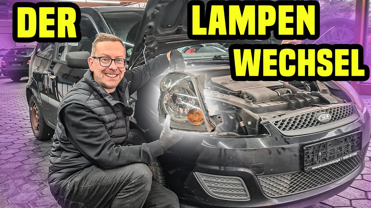 Ford Fiesta Scheinwerfer ausbauen - Lampe Wechseln