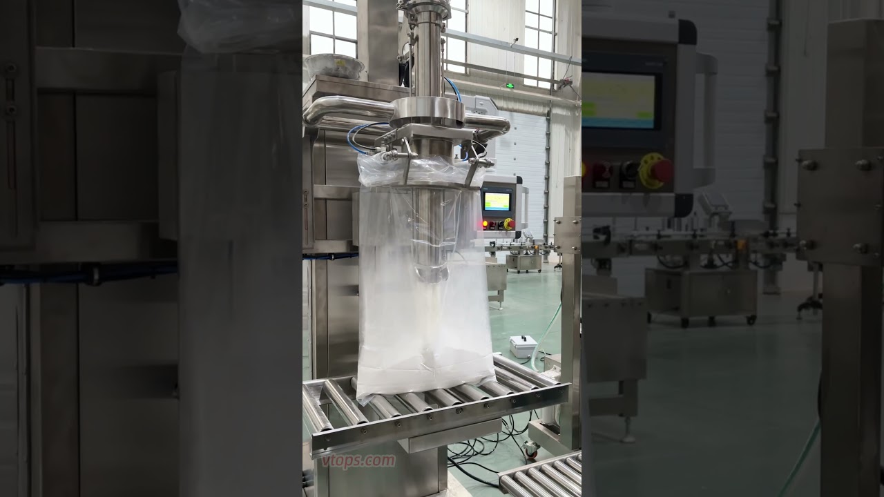 25Kg Maltodextrin Big Bag Packing Machine | VTOPS-P5 Pro ⚙️🏷️💨