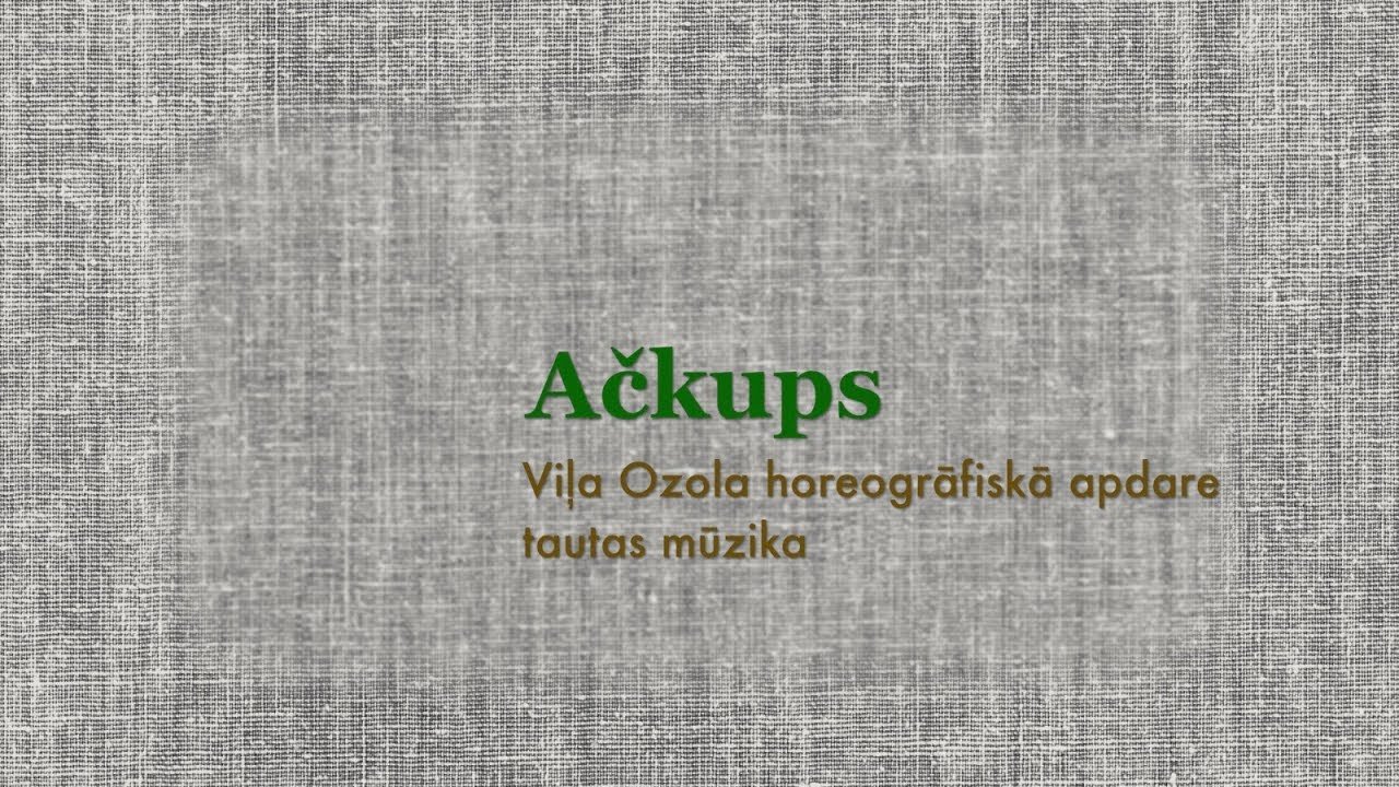 Ačkups - V.Ozols