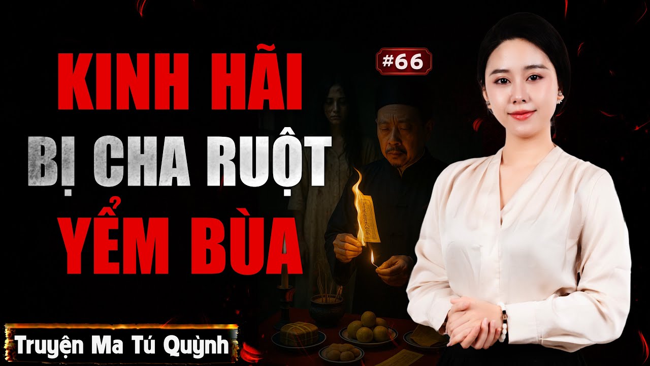 Truyện ma: Kinh hãi bị cha ruột yểm bùa - Truyện ma Tú Quỳnh kể hay và sợ