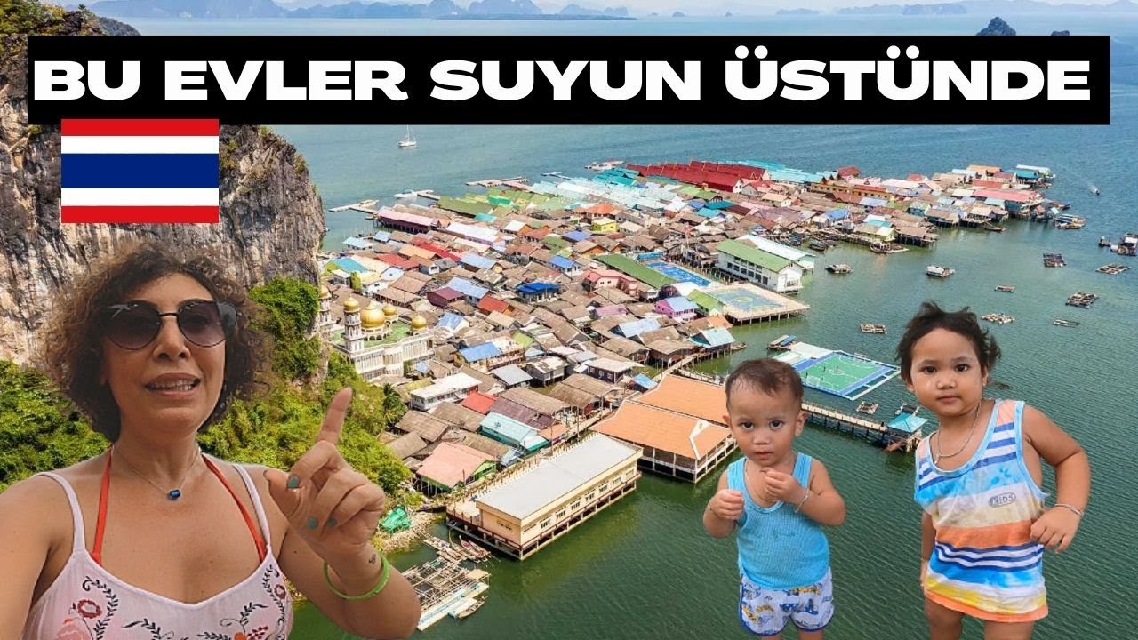 SUYUN ÜSTÜNDE Nasıl Yaşıyorlar!! Tayland'ın İNANILMAZ Köyünü Görmeye Hazır Mısınız?! - 🇹🇭 - 99