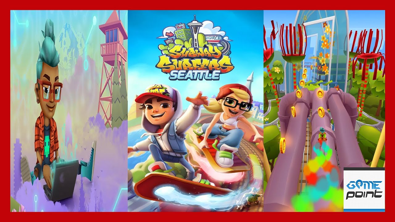 Subway Surfers Seattle World Tour 2020 - Latest Update Gameplay || @GamePointPK