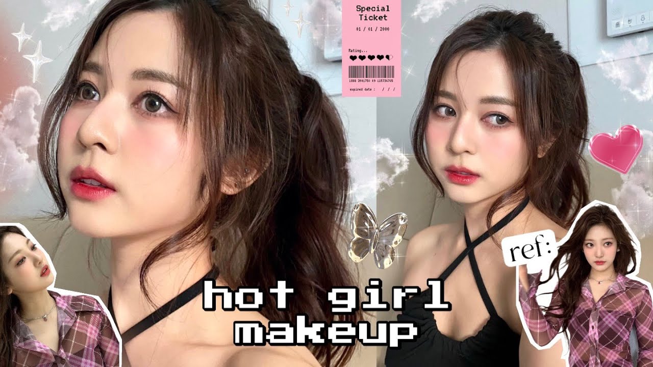 🔥 HOT GIRL MAKEUP → แต่งหน้าสาวแซ่บ เผ็ชๆ สไตล์สองหนิง aespa! ใครอยากเป็นฮอตเกิร์ลมาดู~ | Babyjingko