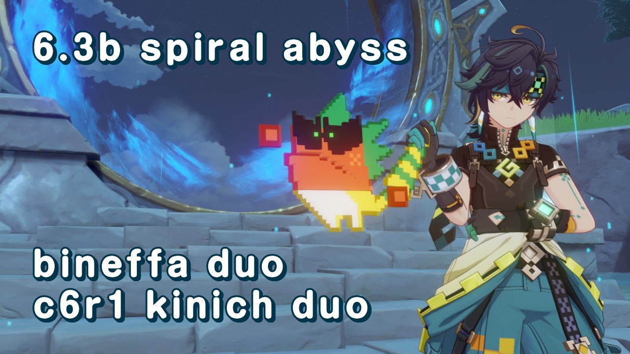 6.3b spiral abyss / bineffa duo / c6r1 kinich duo