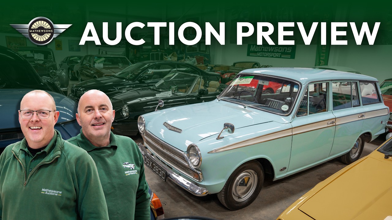 Classic Car Auction Preview - FULL TOUR Of The Showrooms