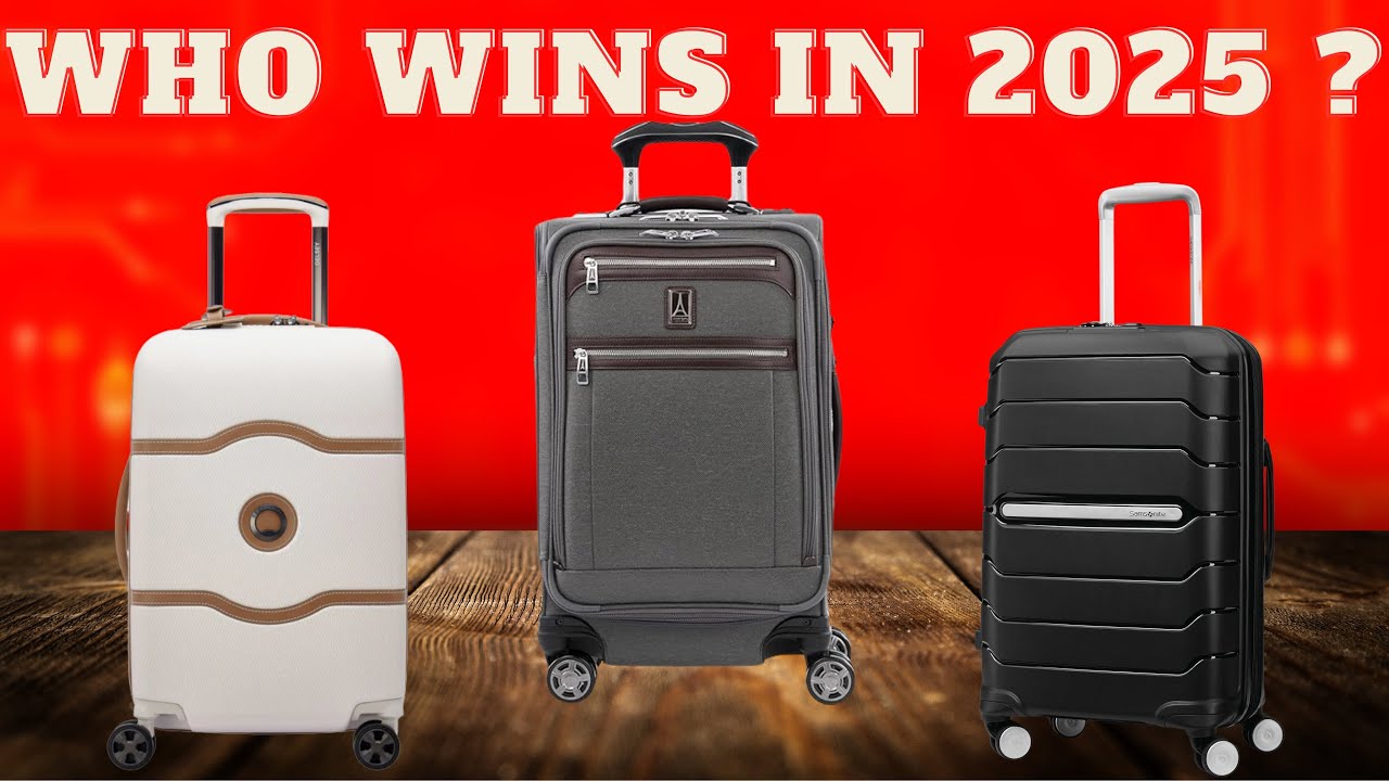 TOP 5: Best Travel Luggage 2025 [Carry On & Checked Bags Compared]
