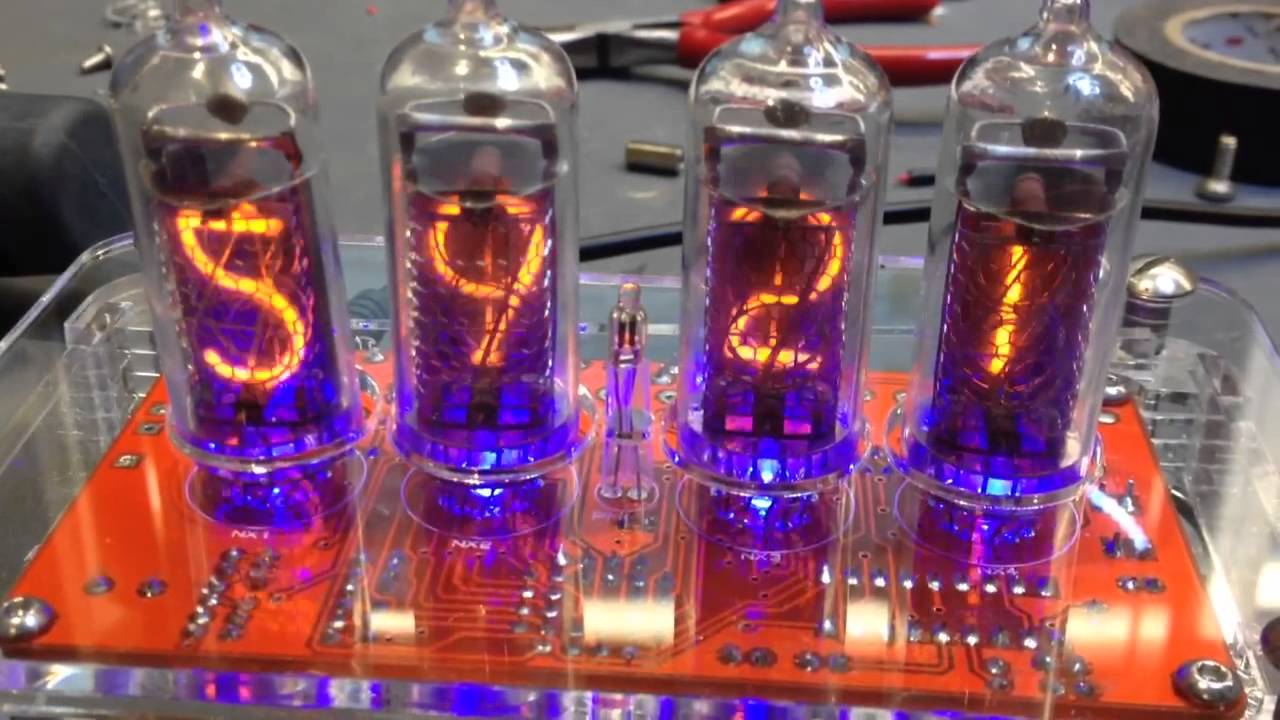 4 digit IN-14 Nixie Clock