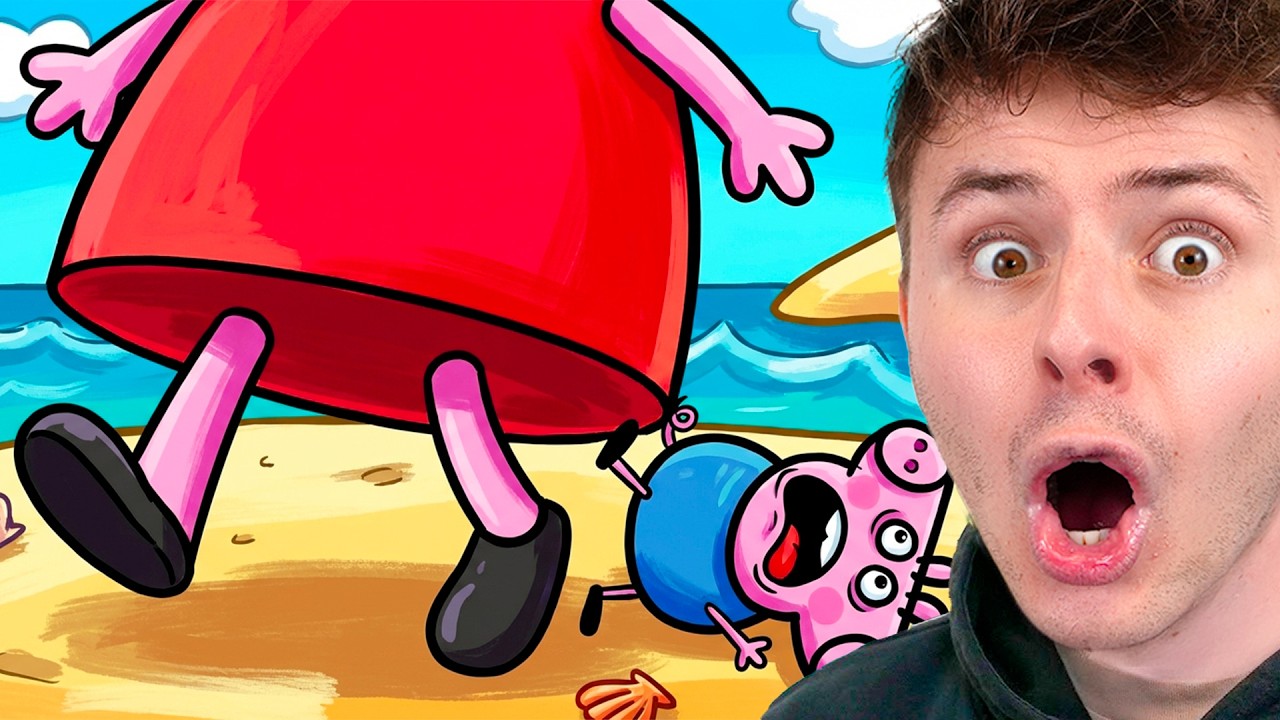 PRASÁTKO PEPA vs SPRUNKI ve SQUID GAME? (vtipná animace)