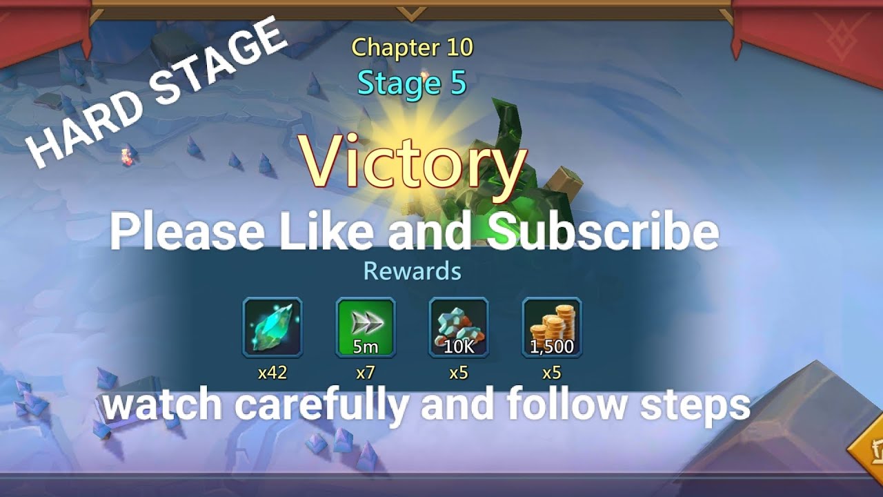 Chapter 10 Stage 5 Vergeway Easiest quick clear #lordsmobile