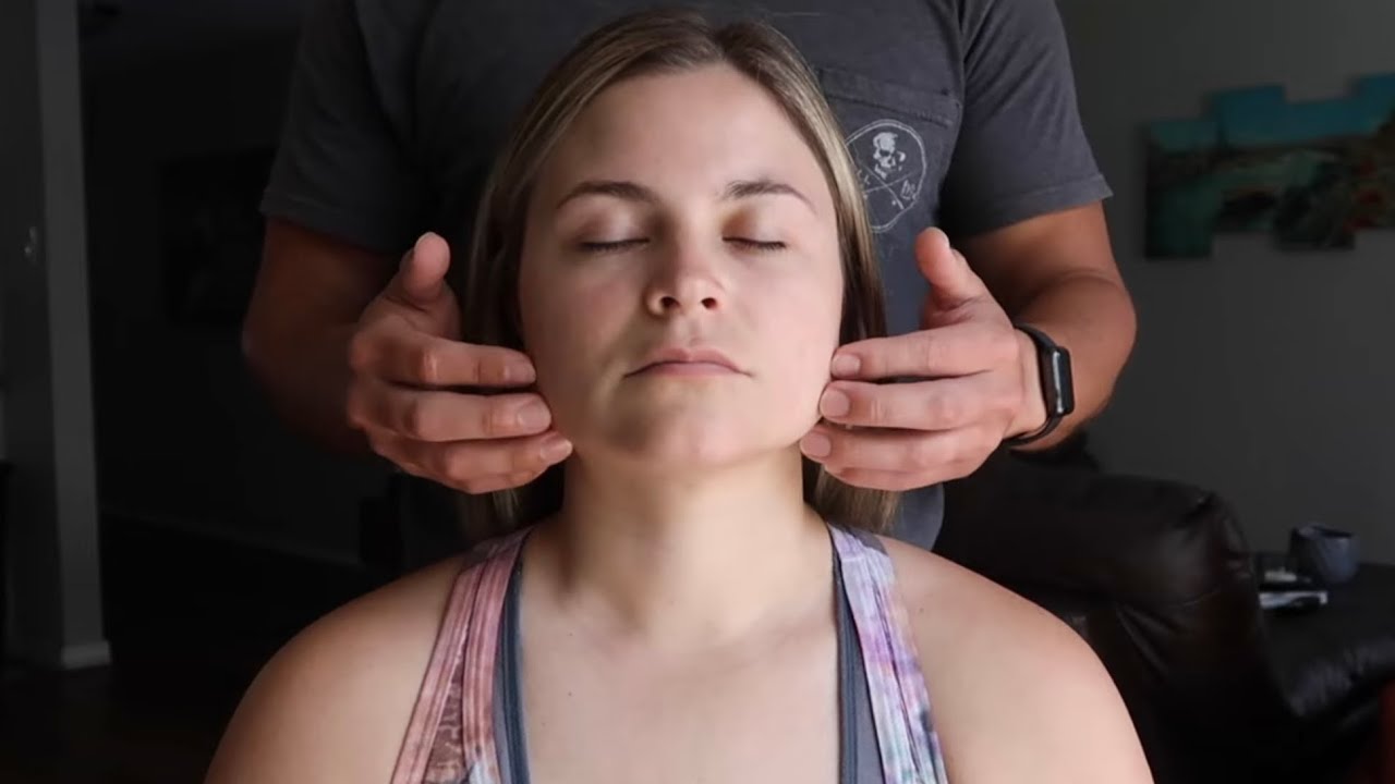 ASMR | Husband Gives Me A Relaxing Face Massage