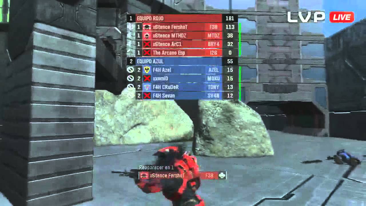 x6tence vs 34United - Final Halo Reach - Open Cup 1 T2 LVP (P3)
