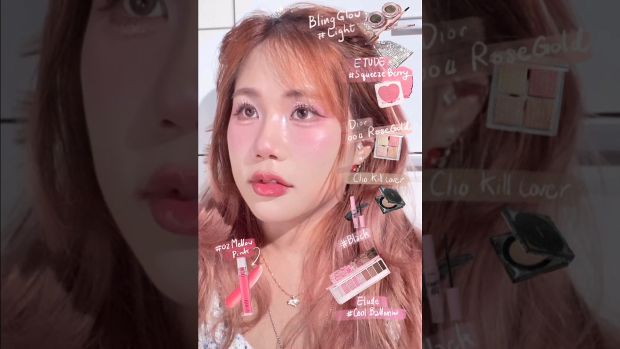 Pink Aholic โทนชมปูววววว #cool #makeup #etude #beauty #myktbelle #พาเลท #แต่งตา #แต่งหน้า