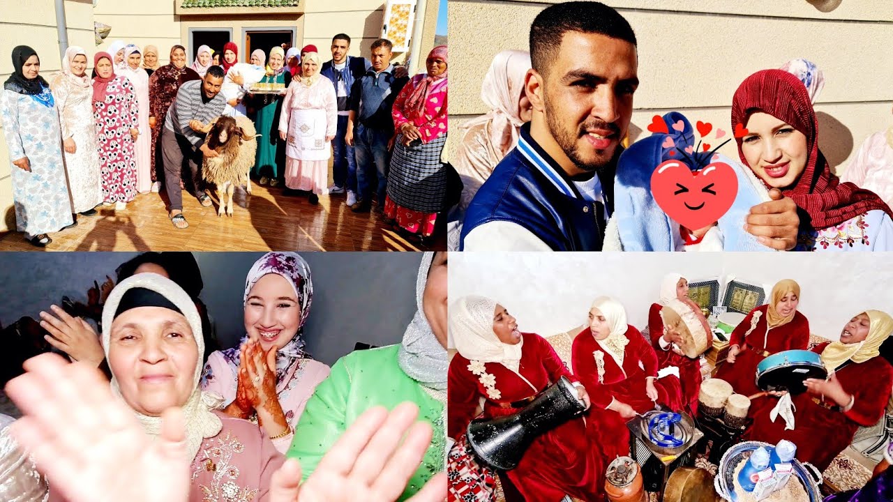 حفلة اسم المولود🤗 فعقيقة نفيستنا تيتيش😍أو ها شنو تمنات حفصة فسبوع تيتيش🥰
