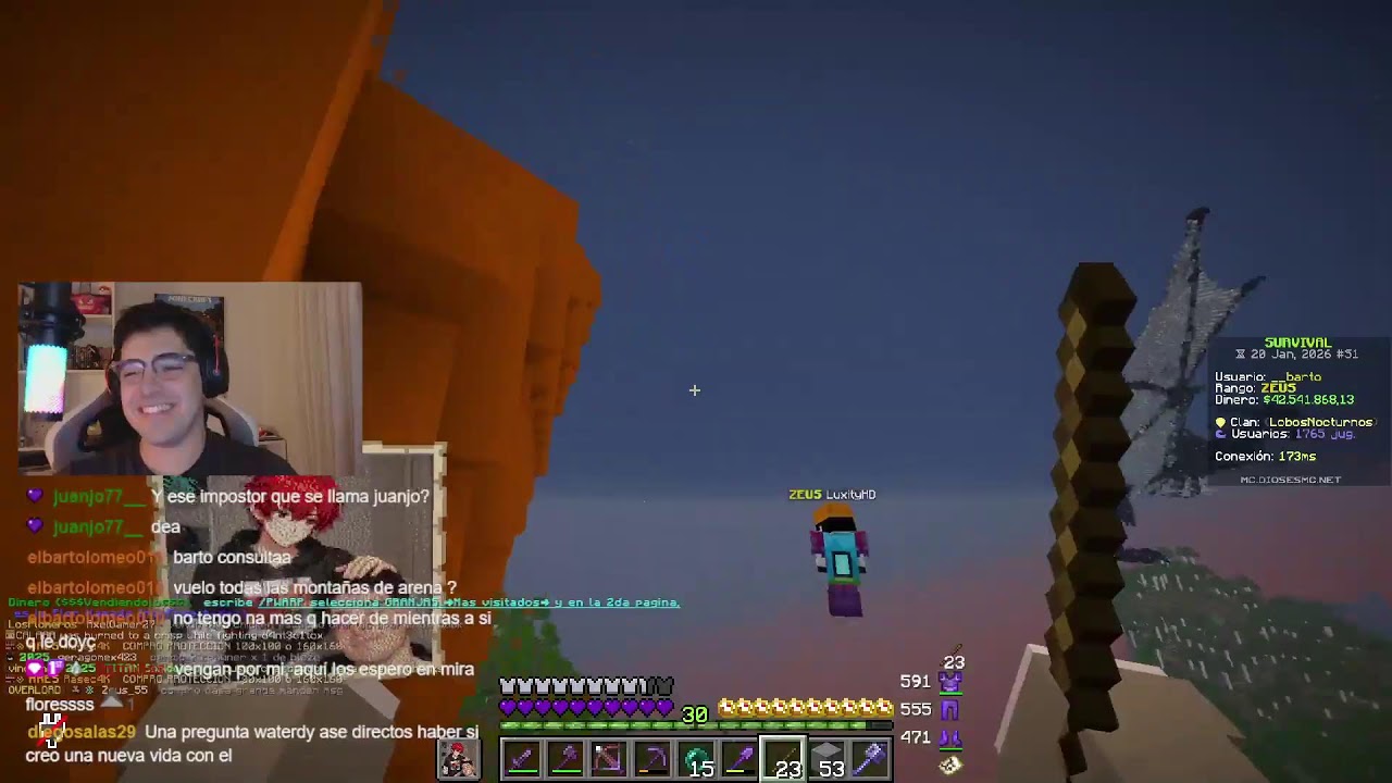 CONSTRUYENDO EN MI PUEBLO DE DIOSESMC - LOBO NOCTURNO - !ip !ds