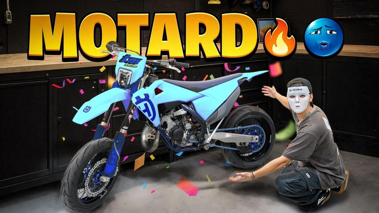 MOTARDIZZO L'HUSQVARNA TC 125 🤩💥🔥