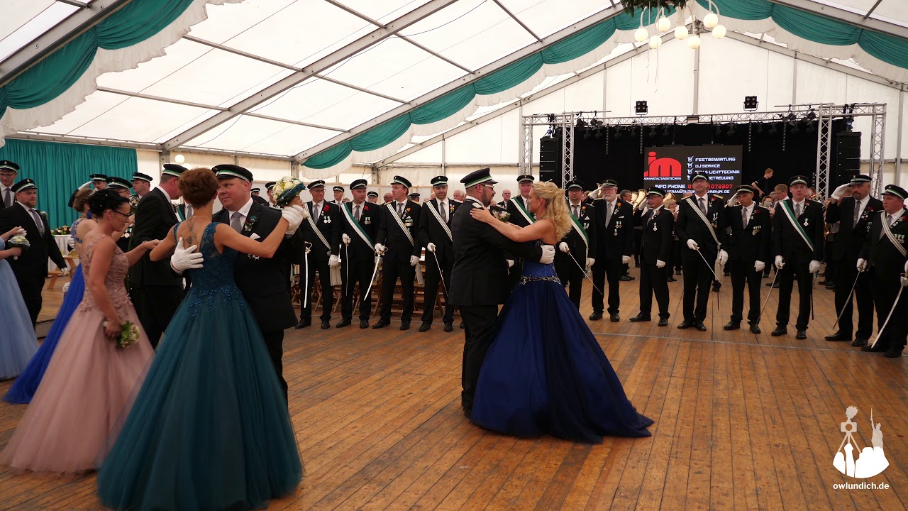 Schützenfest Steinheim 2018 - Ehrentanz der Majestäten