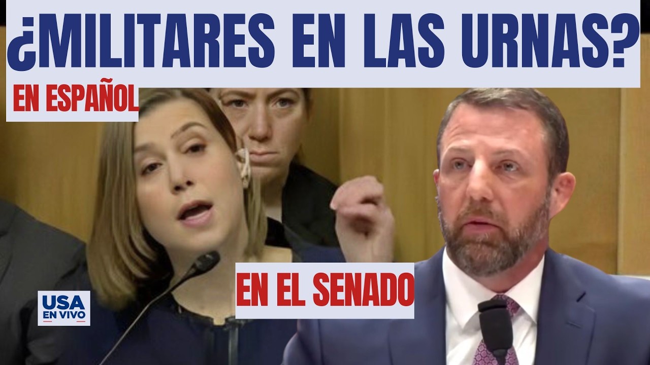 ¿Oficiales armados en las elecciones 2026? El plan para ICE en las elecciones | USA EN VIVO 🔴