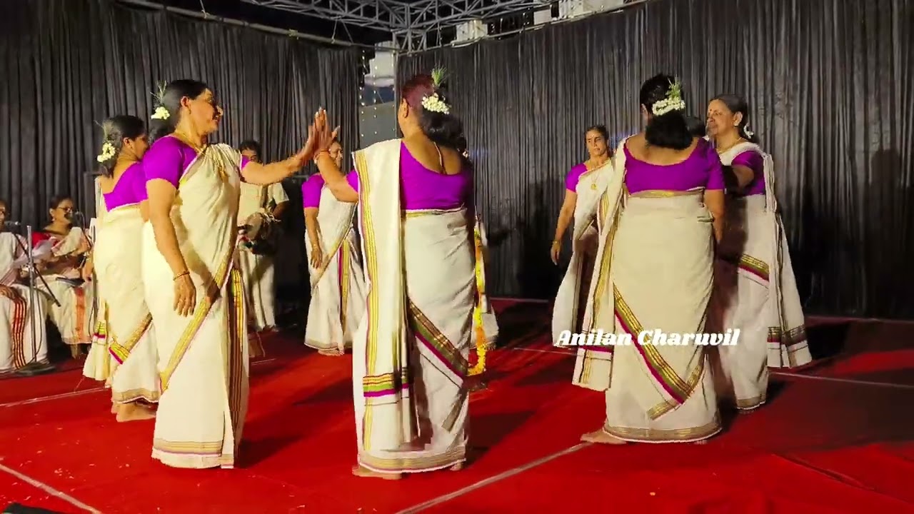 Sangama gramam Kaikottikali, സംഗമ ഗ്രാമം തിരുവാതിരക്കളി ഇരിങ്ങാലക്കുട #തിരുവാതിരക്കളി #dance 