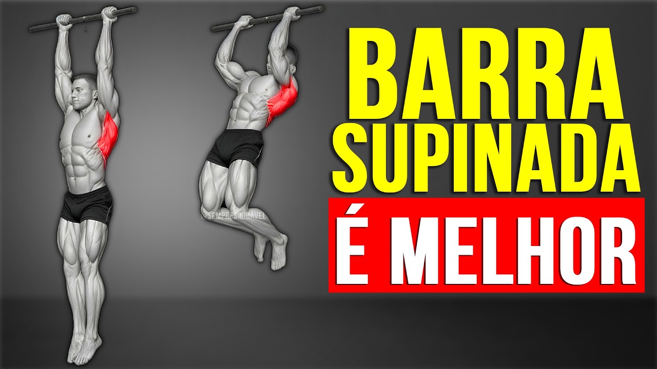 Barra Fixa Pronada vs Supinada: A GRANDE Diferença