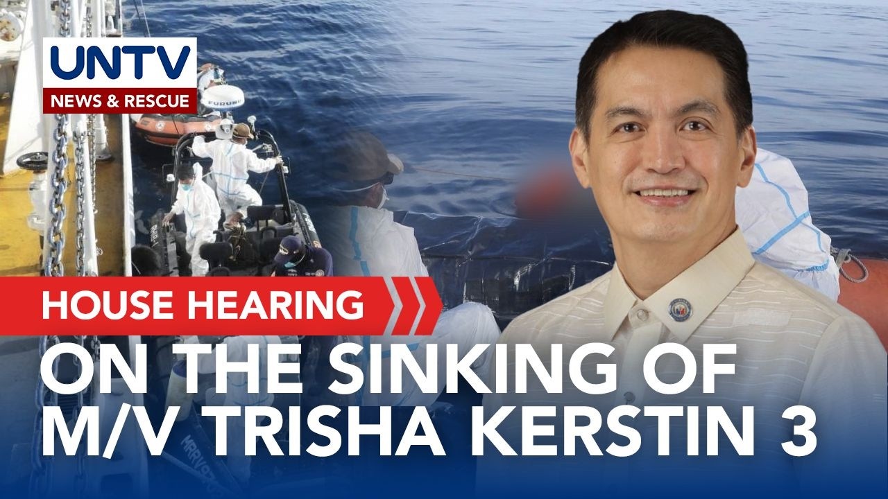 LIVE: House Transportation Committee hearing on the sinking of M/V Trisha Kerstin 3 | Feb. 12, 2026