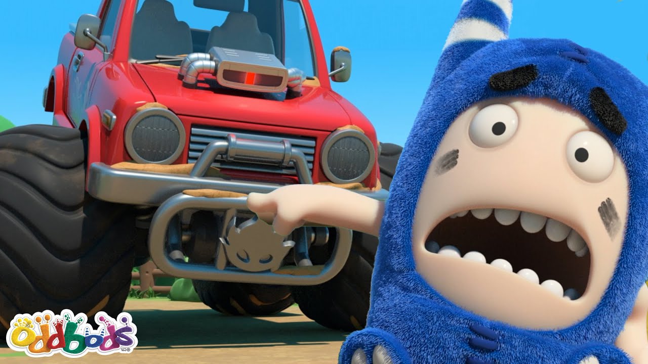 NEW! ✨ Monster vs Ice Cream Truck Battle! | Oddbods Cartoons | Funny Cartoons For Kids