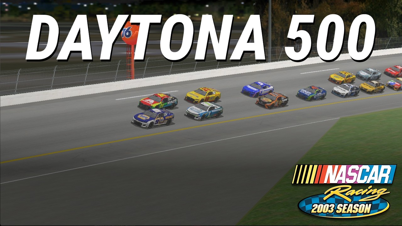 [LIVE] DAYTONA 500 | NASCAR RACING 2003 SEASON