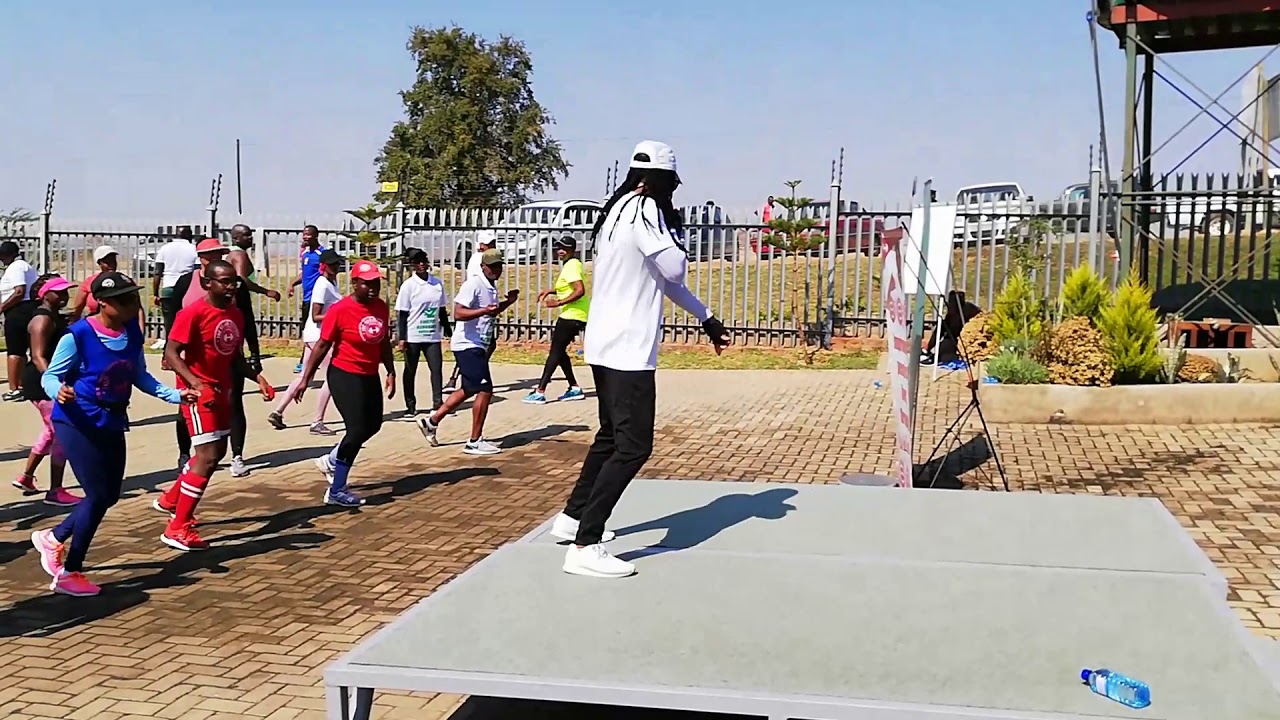 Khutso Mashego Hi-low Aerobics
