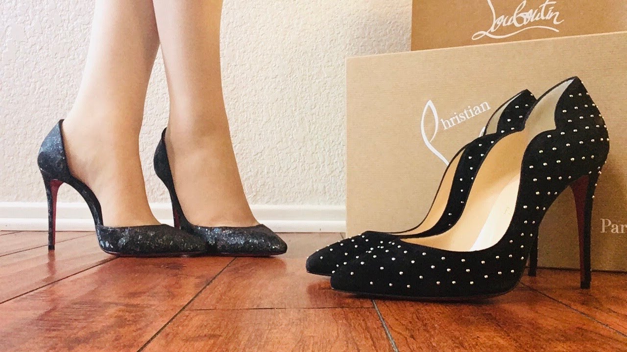 Christian Louboutin Hot Chick 100MM/Iriza Double Unboxing & Try On