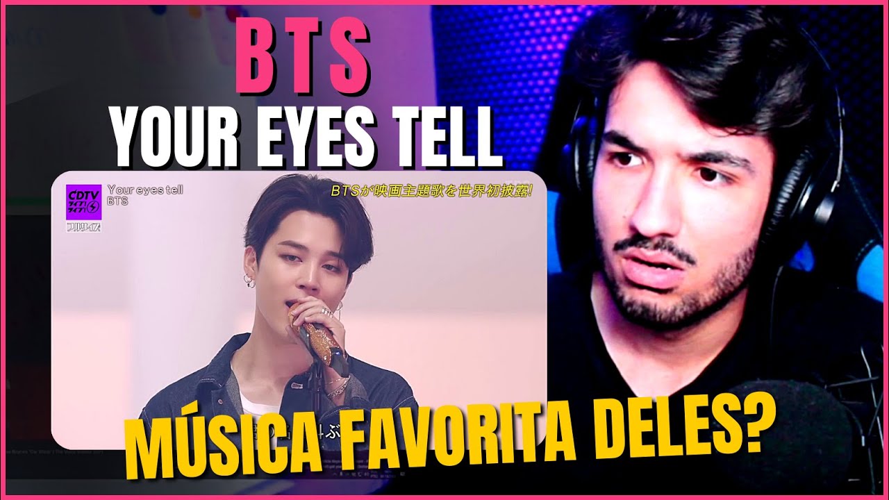 BTS, YOUR EYES TELL! AGUDOS METAIS E DIFÍCEIS! (Análise Vocal)