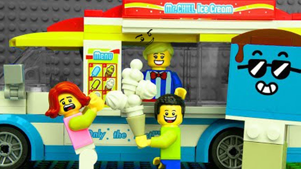 Lego City Ice Cream Truck Speed Build