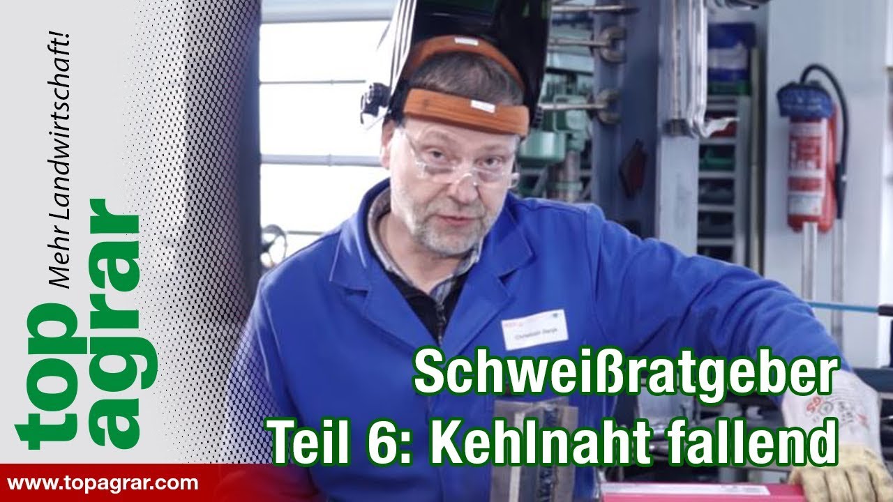 Tutorial Videoratgeber - Schweißen mit Christoph - Teil 6: Kehlnaht fallend