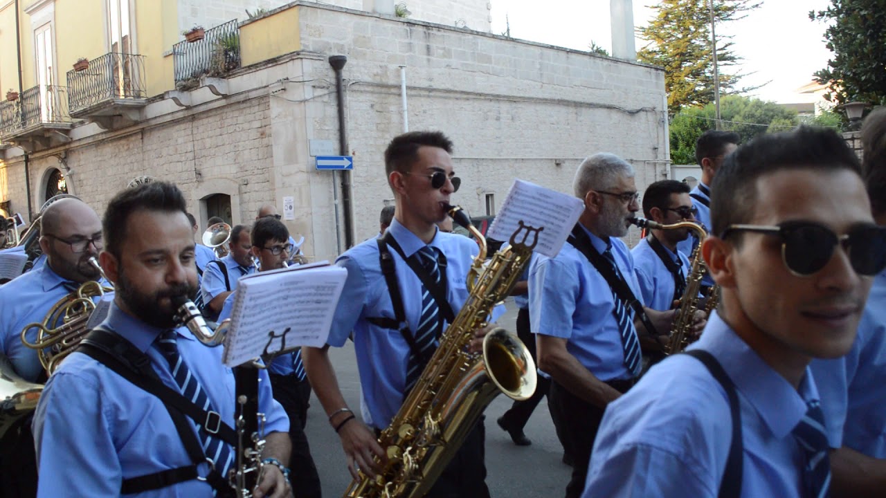 Concerto Bandistico Città Di Rutigliano - Marcia Il gioco dei muri - Cassano Murge 1/08/2019