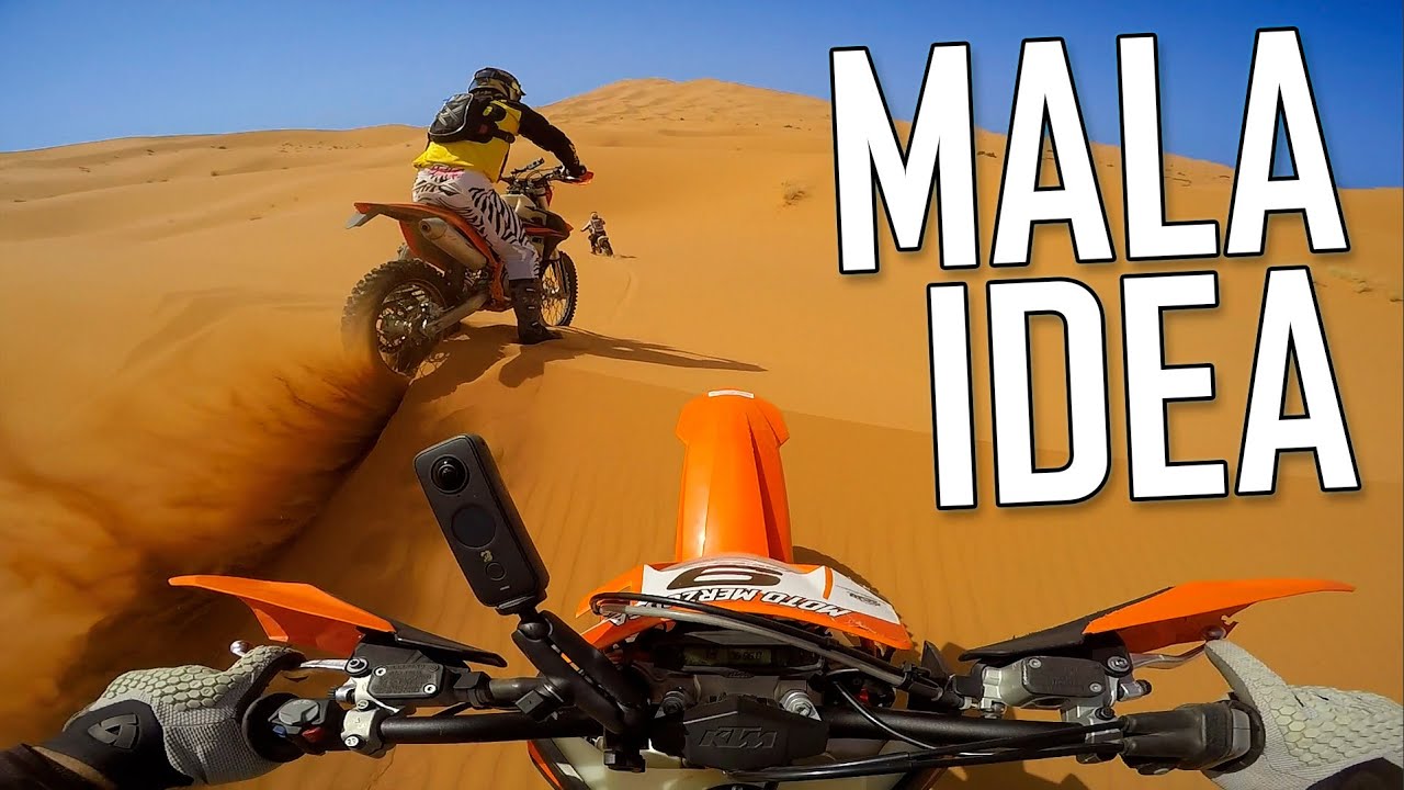 Motos y DUNAS = MALA IDEA