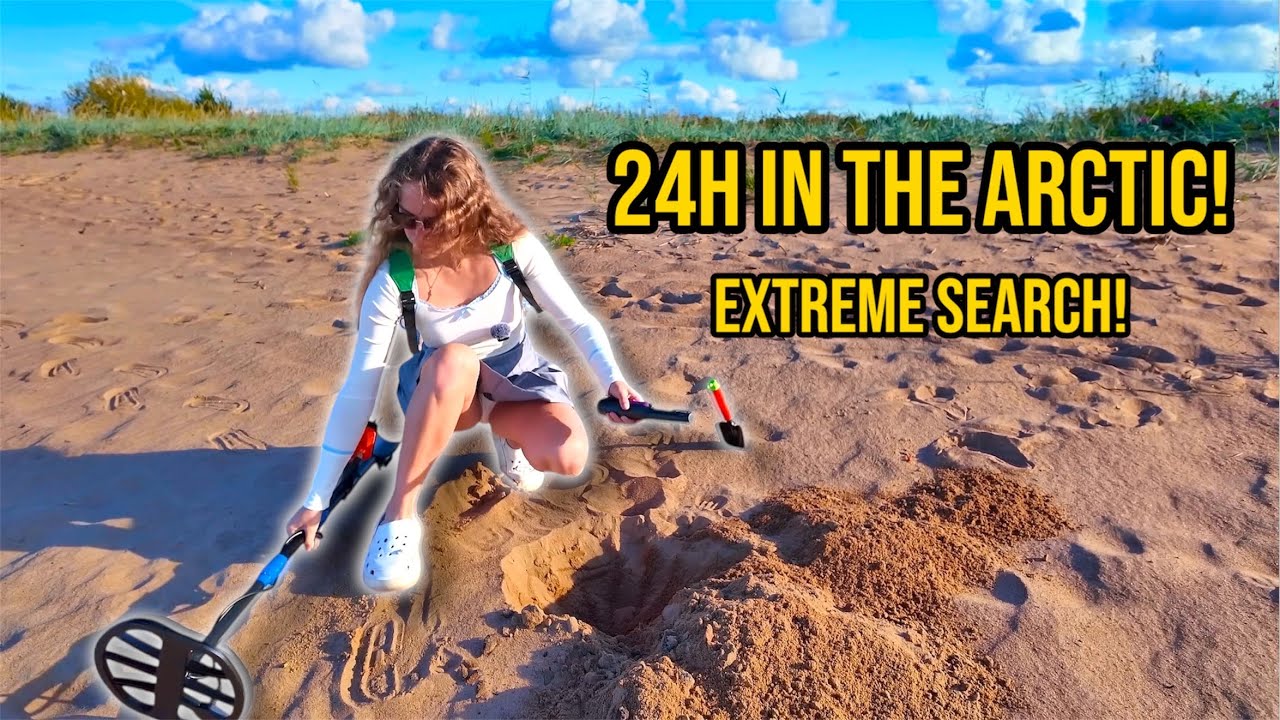 I Spent 24 Hours Treasure Hunting in the Arctic Circle… and I Almost Couldn’t Handle It ❄️😱🔎