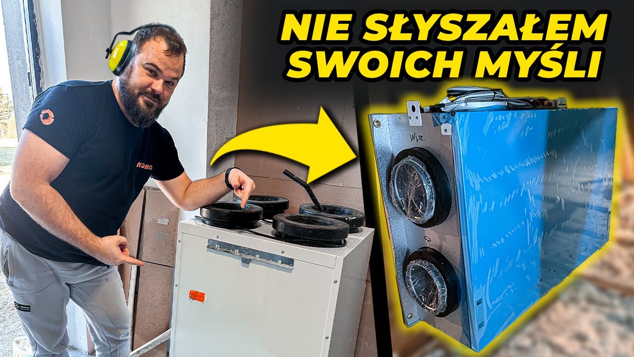 Instalacja rekuperacji na rurach spiro? # rekuperacja