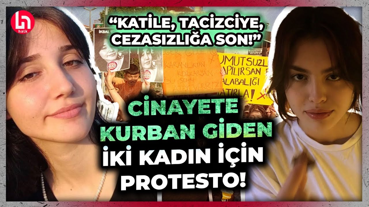 TÜRKİYE AYAKTA! Kadınlar, İkbal Uzuner’in öldürüldüğü yerde: 