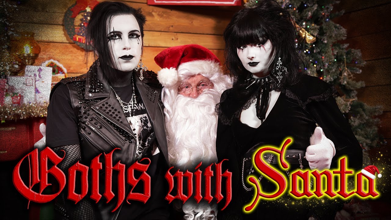 Goths Meeting Santa