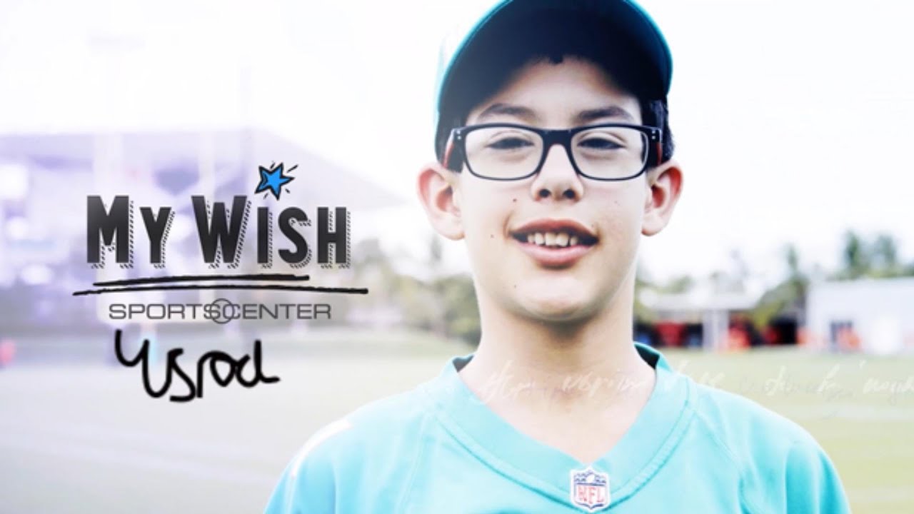 My Wish: Yisroel Weberman hangs out with the Miami Dolphins for a day | SportsCenter